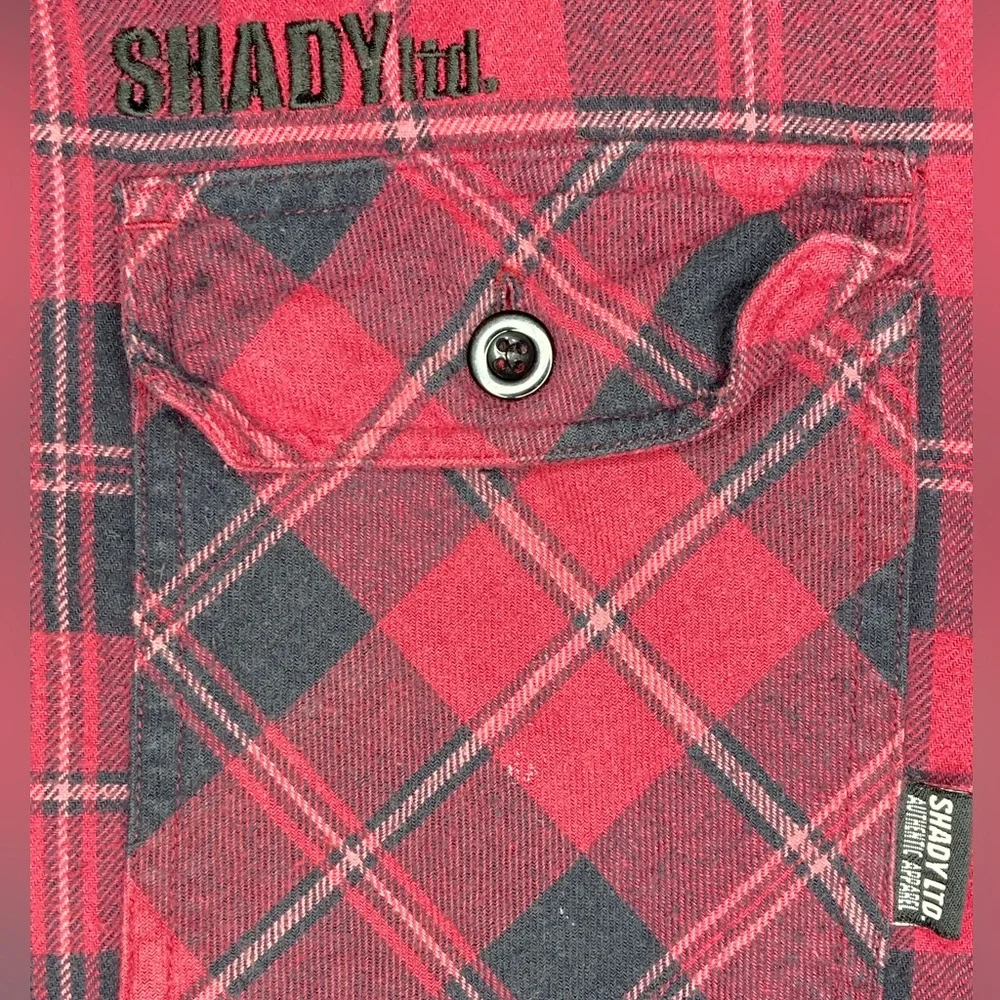 Shady lmtd Flannel Zip Up Fleece Lined Hoodie
Size XL - Picture 1 of 4